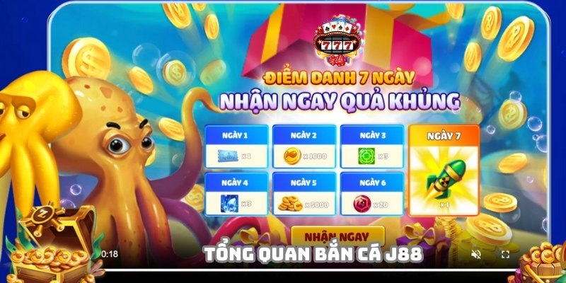 Bắn cá J88 bùng nổ với thiết kế đẳng cấp đầy màu sắc